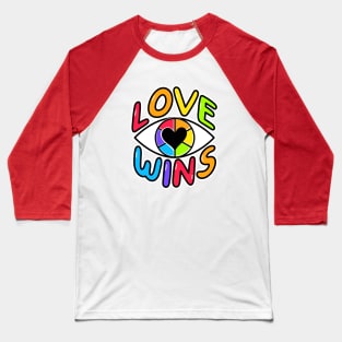 Love Wins Baseball T-Shirt